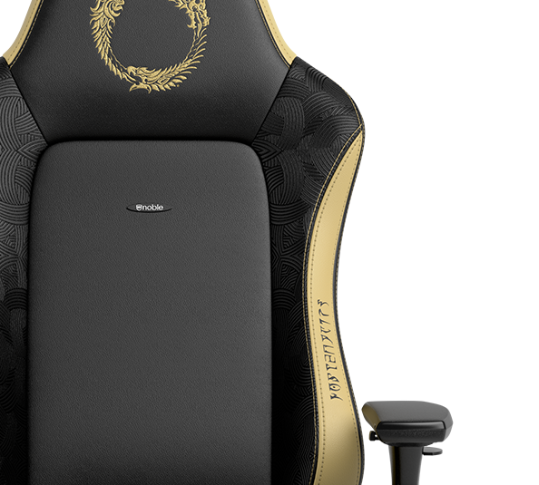 Ghế Gamer Noblechairs HERO Series The Elder Scrolls Online Special Edition được thiết kế bằng chất liệu da PU cao cấp